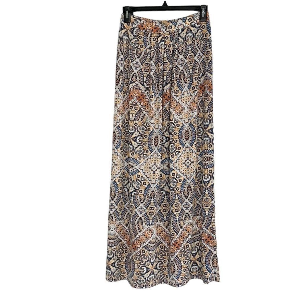 Cynthia Rowley Stretchy Floral Print Maxi Skirt(Size XS)